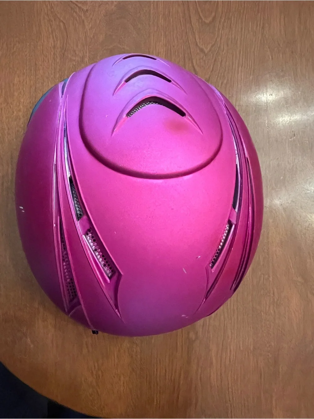 Ovation Metallic fuschia Schooler girls riding hat Riding small/medium